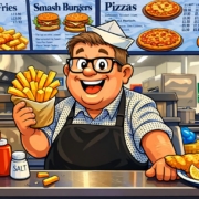 Full English breakfast at Café 472 Alnwick served with coffee